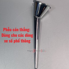 Phễu thay nhớt xe máy bằng tôn