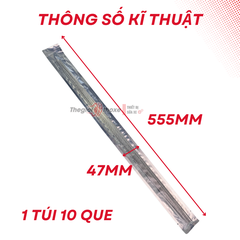 Que hàn nhôm lõi thuốc
