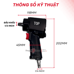 Súng hơi bắn ốc TOP cỡ nhỏ