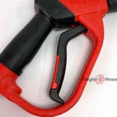 Súng rửa xe cao áp loại ngắn đỏ đen - Chân nối nhanh