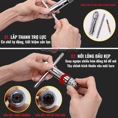 Tay quay taro tự động