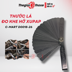 Thước căn lá đo khe hở C-Mart D0018-26