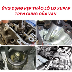 Vam tháo lò xo xupap ô tô, xe máy