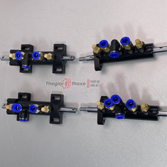 Van chia hơi máy ra vào lốp