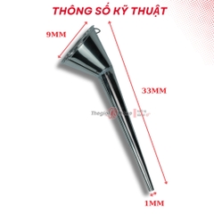 Phễu thay nhớt xe máy bằng tôn