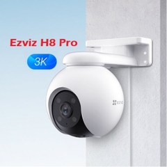 Camera Ezviz H8 Pro 3K 5MP Xoay 360 ngoài trời