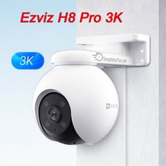Camera Ezviz H8 Pro 3K 5MP Xoay 360 ngoài trời
