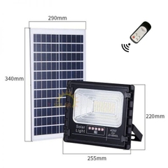 Đèn pha năng lượng mặt trời 40W JD-8840L vỏ nhôm