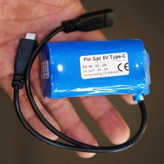 Pin lưu điện camera 5V 12.000mAH Type-C