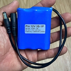 Pin lưu điện 12V 2.600mAh 24Wh 3S-1P