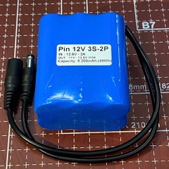 Pin lưu điện camera 12V 5.200mAh 48Wh 3S-2P