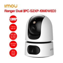 Camera wifi IMOU 2 ống kính Ranger Dual IPC-S2XP-10M0WED 5MP+5MP Color