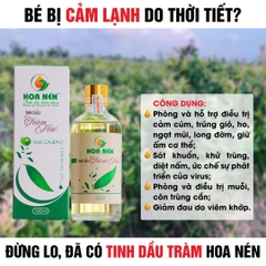 tinh dầu tràm Hoa nén 100ml