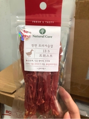 13 S Thịt Ức vịt sấy cứng Natural Core cho Chó