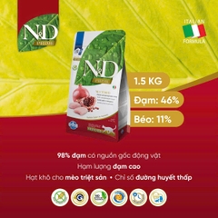 Hạt Neutered Prime Chicken Pomegranate | Hạt Farmina N&D Gà Lựu cho Mèo triệt sản