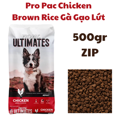Hạt Pro Pac Ultimates Chicken & Brown Rice Chó
