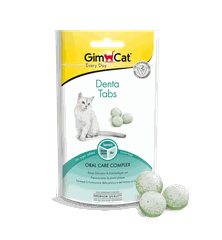 Denta Tabs Gimcat - Snack dạng viên Ngăn ngừa cao răng và mảng bám