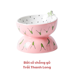 Bát sứ chống gù Trái Cây