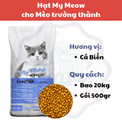 Hạt My Meow cho Mèo trưởng thành mọi giống