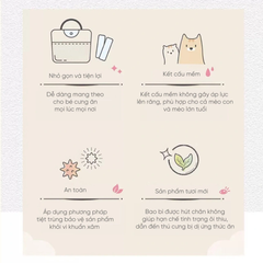 Thịt sấy Gà hấp cá tuyết Natural Core Chó