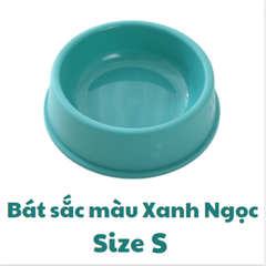 Bát nhựa sắc màu in hình chân Pet