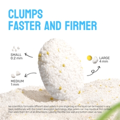 Cát sắn Purcats Natural Miracle Clumping Cat Litter