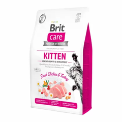 Hạt Brit Care KITTEN HEALTHY GROWTH & DEVELOPMENT Grain-Free cho Mèo Con