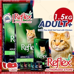 1.5kg - Hạt Reflex Plus cho Mèo con Mèo lớn tiết niệu Urinary, ngừa búi lông Hairball