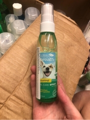 for Dog Oral Care SPRAY - Xịt chăm sóc răng miệng cho Chó TropiClean Fresh Breath