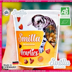 Hộp 125gr - Snack bánh thưởng dạng cốc Smilla cho Mèo đủ dòng Ringlies, Crossies, Hearties, Toothies thơm ngon sạch răng