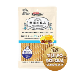 Que gặm hương phô mai size lớn 120g DoggyMan