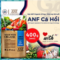 Hạt ANF cho Chó mọi giống 6 FREE ORGANIC 400gr