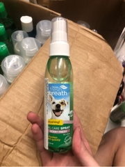 for Dog Oral Care SPRAY - Xịt chăm sóc răng miệng cho Chó TropiClean Fresh Breath