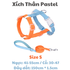Xích thân Màu Pastel cho Chó Mèo
