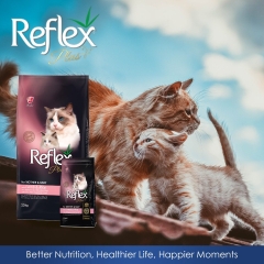 1.5kg - Hạt Reflex Plus cho Mèo con Mèo lớn tiết niệu Urinary, ngừa búi lông Hairball