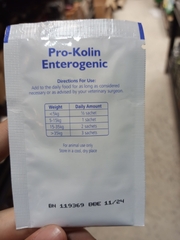 Men vi sinh Pro-Kolin Enterogenic Chó Mèo