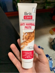 100gr - Gel chức năng cho Mèo Brit Care Cat Paste Chống búi lông, hỗ trợ tiêu hóa và bổ sung vitamin-Gel dinh dưỡng mèo