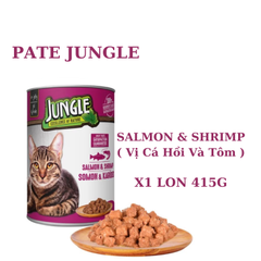 Lon 415gr - Pate Jungle cho mèo