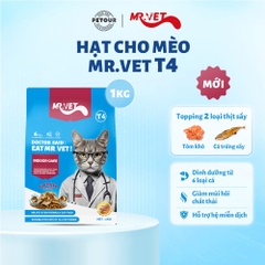Hạt Mr.Vet cho Mèo T1 & T2 & T3 & T4 & G1