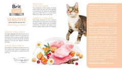 Hạt Brit Care Cat SENSITIVE HEALTHY DIGESTION & DELICATE Grain-Free cho Mèo