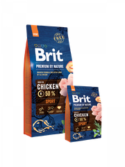 Hạt BRIT Premium by Nature SPORT cho Chó mọi giống
