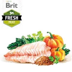 Hạt BRIT Fresh FISH with Pumpkin ADULT LARGE Muscles & Joints cho Chó trưởng thành giống lớn >25kg