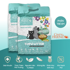 7L Cát đậu Cindy & Friend hạt dài cho mèo