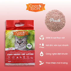 7L Cát đậu Cindy Recipe hạt vụn cho mèo