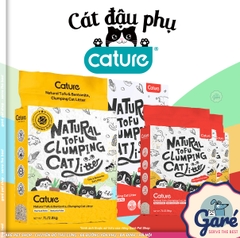 7L-2.8kg Cát Cature Tofu / Tofu & Bentonite - Cát Đậu nành / Đậu nành & Đất sét Hương sữa