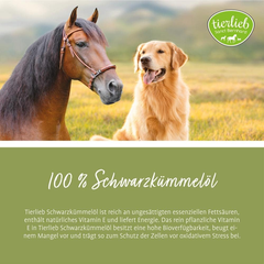 Dầu thì là đen Schwarzkummelol Tierlieb cho Chó
