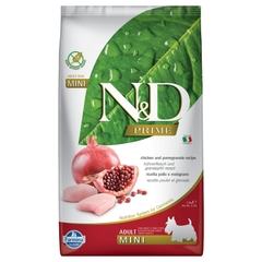 Hạt Mini Adult DOG Prime -Chicken & Pomegranate | Hạt Farmina N&D Gà Lựu cho Chó giống nhỏ trưởng thành