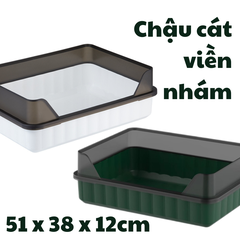 Chậu cát viền nhám