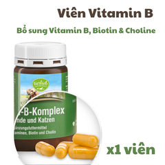 TPCN Vitamin B Komplex cho Chó Mèo bổ sung Vitamin B, Biotin và Cholin