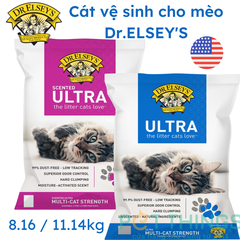 8.16kg Cát vệ sinh mèo Dr Elsey's Ultra